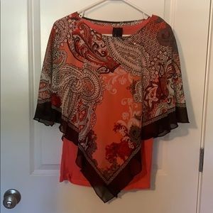 New Directions short sleeve blouse